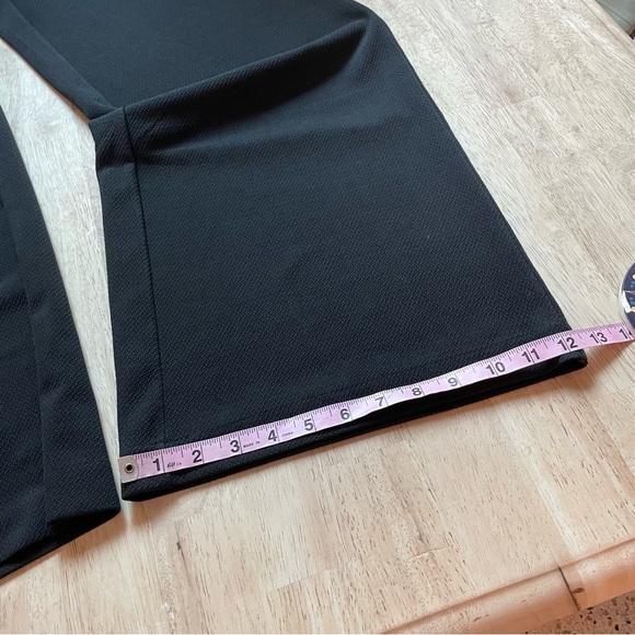 CHICO’S Black Dress Slacks! Pull on Black NICE Knit Pants with slight stretch! S - Picture 12 of 13